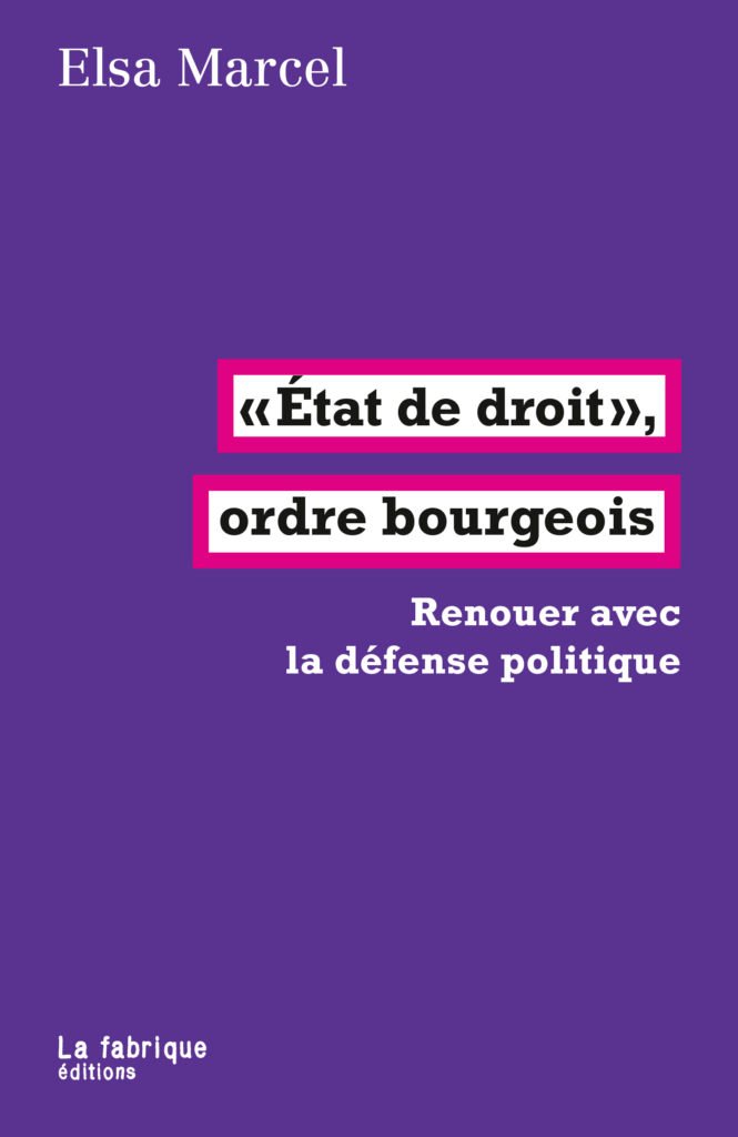 « État de droit », ordre bourgeois