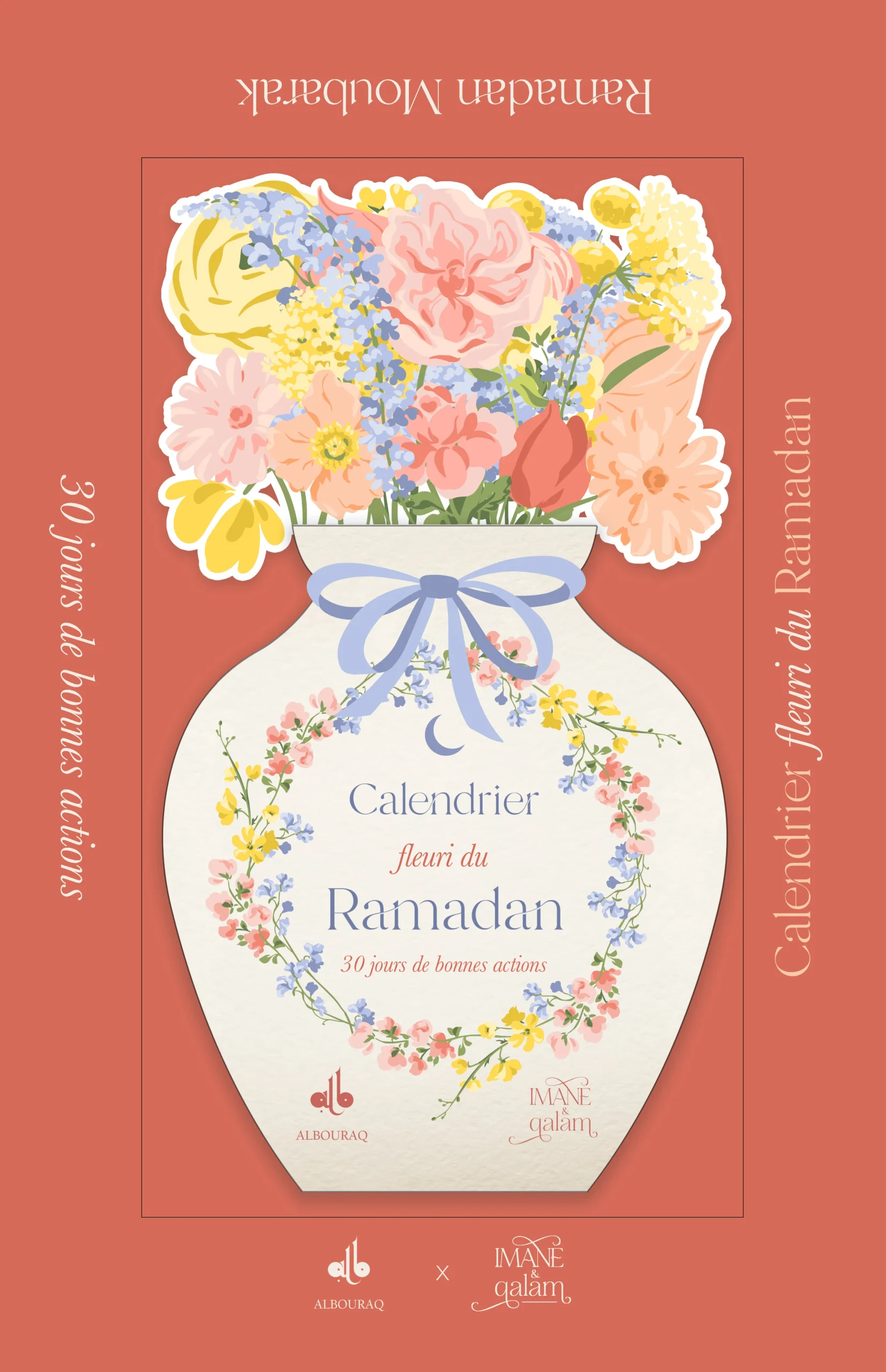 Calendrier fleuri du Ramadan - 30 jours de bonnes actions